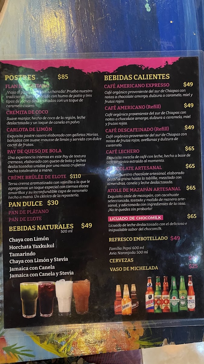 Restaurante Puruxon Cauich Menu - Image 5